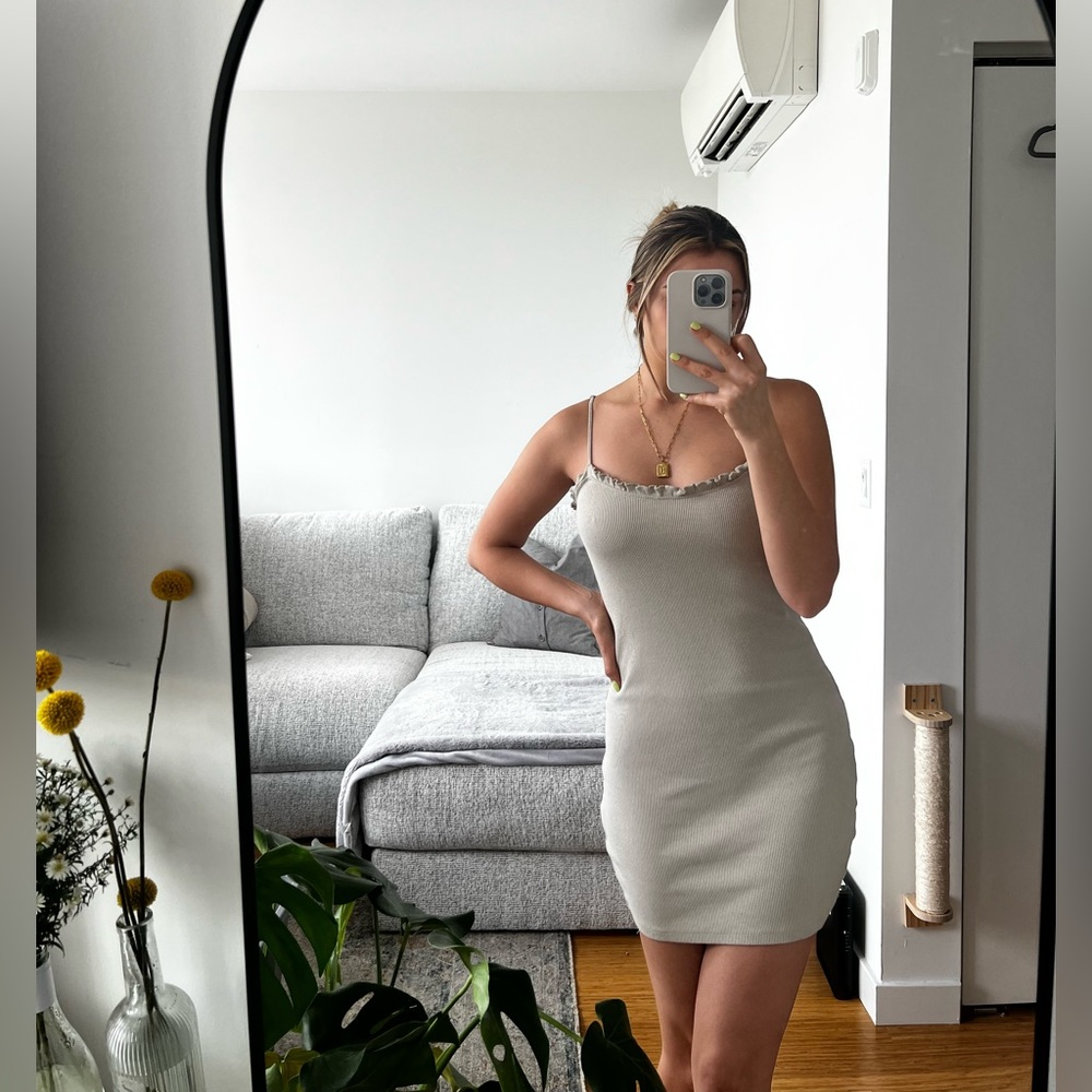 NWOT sage green dress